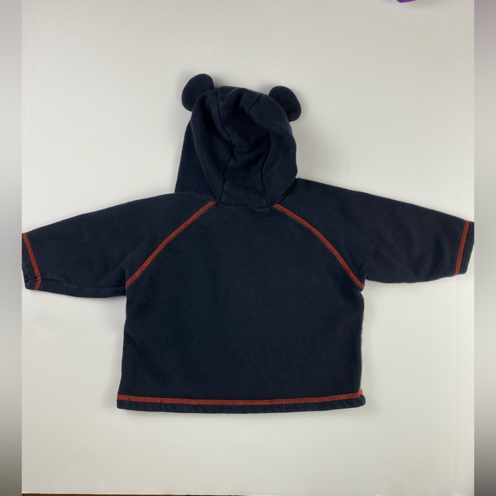 Disney Mickey Mouse 3D Ears Sweatshirt Hoodie Size 24 M - Picture 6 of 9